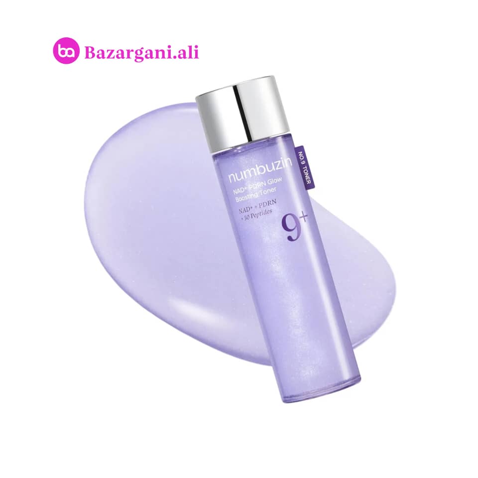 تونر تقویت‌ کننده و درخشان‌ کننده NAD+ و PDRN شماره ۹ نامبوزین