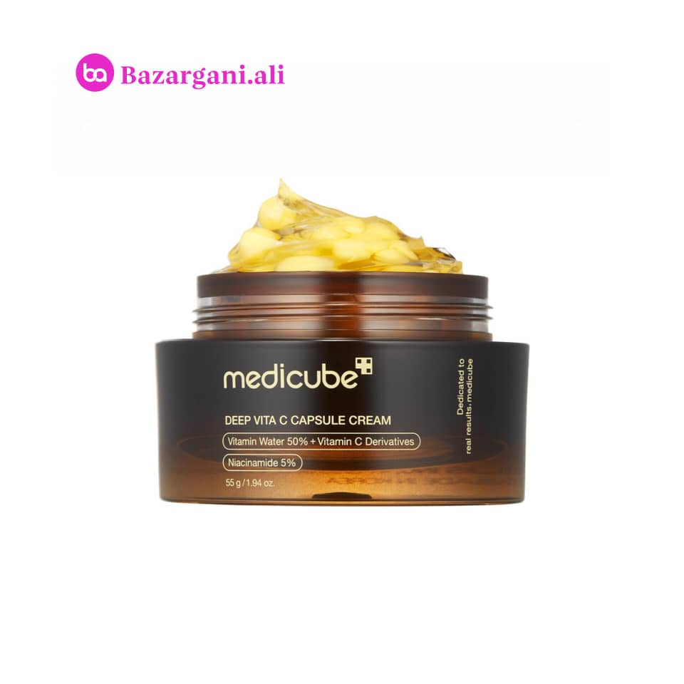 کرم کپسولی ویتامین سی مدی کیوب Medicube Deep Vita C