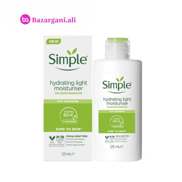 کرم آبرسان سیمپل Light حجم 125 میلی لیتر