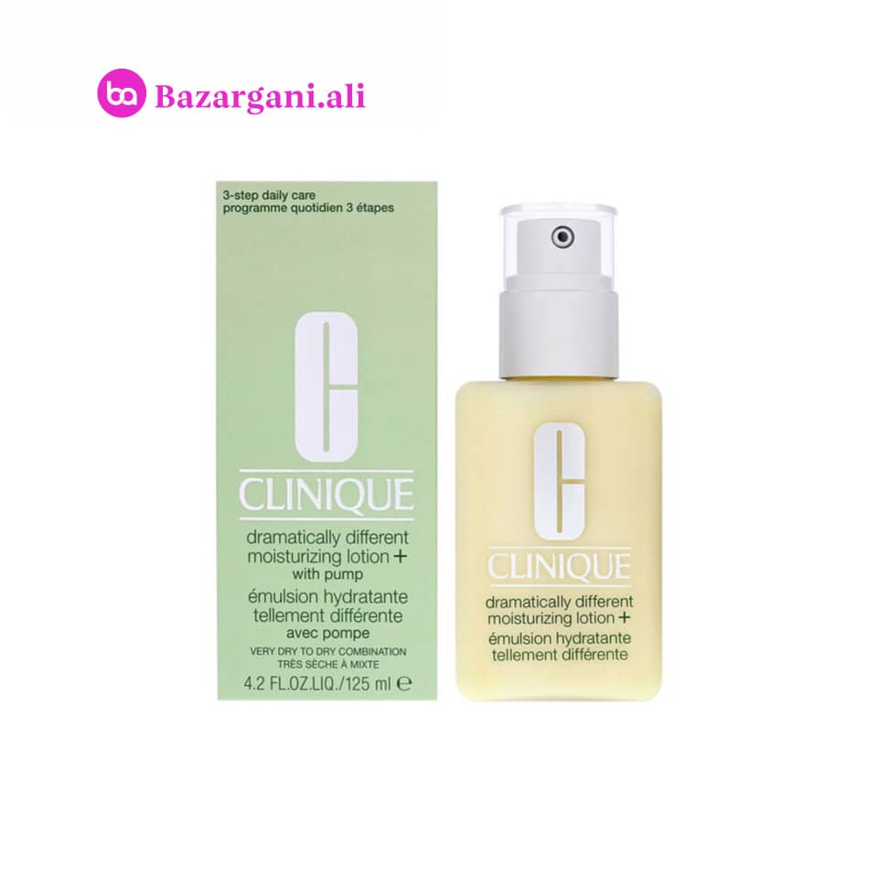 لوسیون مرطوب کننده دراماتیکالی دیفرنت کلینیک مدل لوسیون پلاس حجم 125میلی لیتر