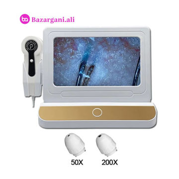 دستگاه آنالیز پوست و مو ۱۰ اینچ برند لیز lizze