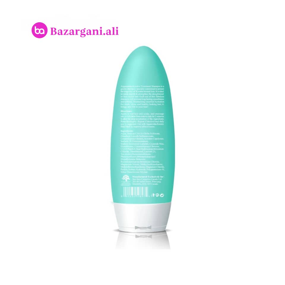 شامپو بدون سولفات فسفات و پاران{مخصوص موهای کراتینه}450میل