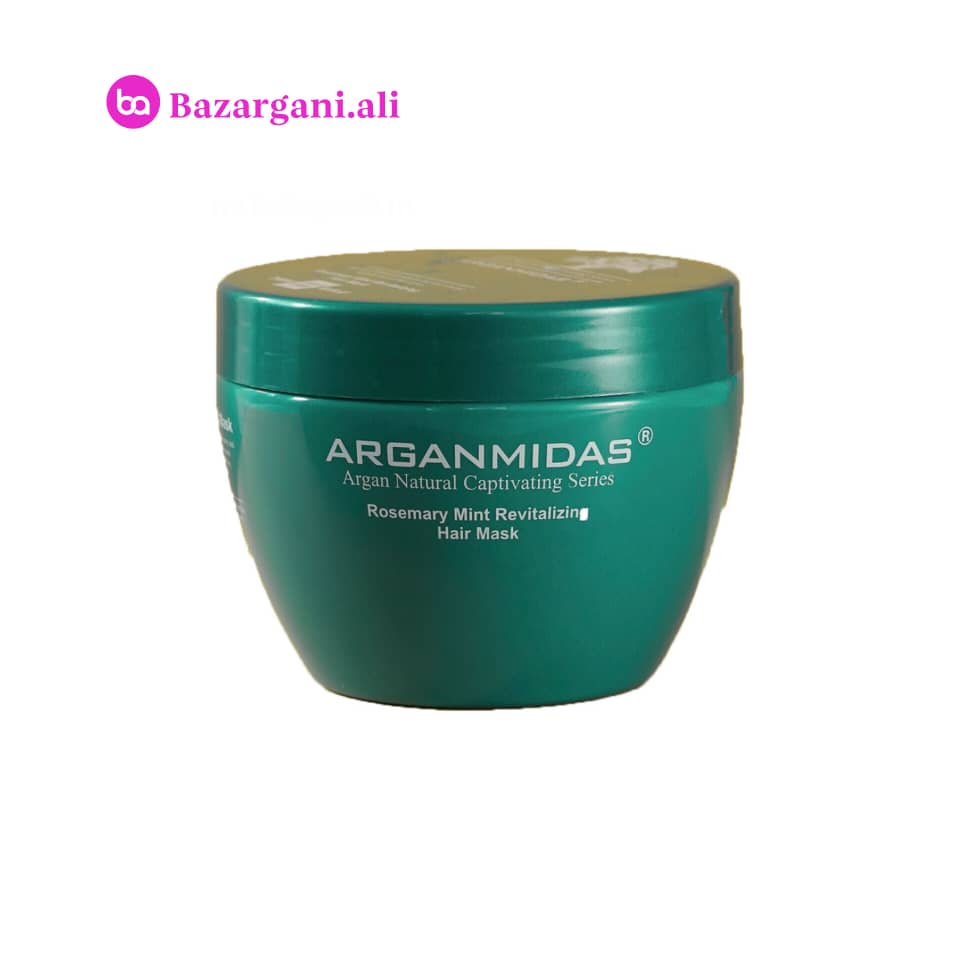 ماسک احیا کننده مو آرگان میداس رزماری و نعناع 450 میل