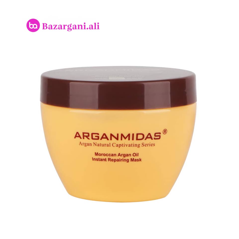 ماسک مو داخل حمام ارگان میداس قابل استفاده برا موهای فر