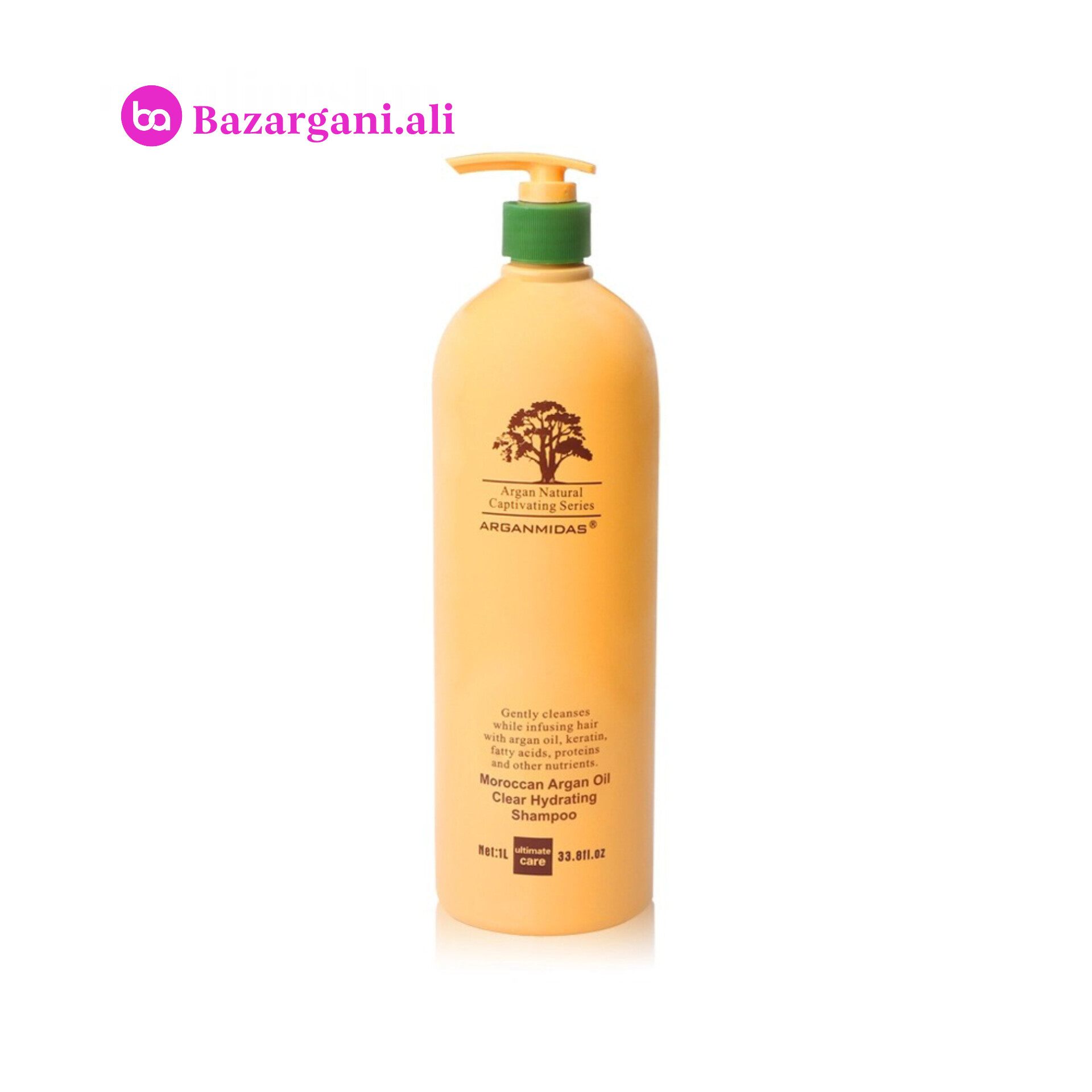 شامپو آرگان میداس آبرسان مو