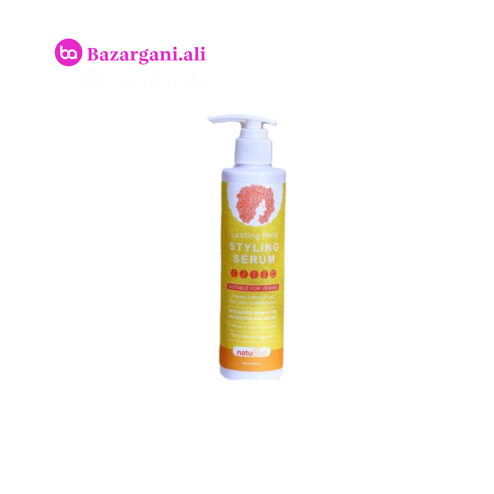 کرم مو فرو سرم حالت دهنده با ماندگاری بالاnatucrurl(اصل) کانادا