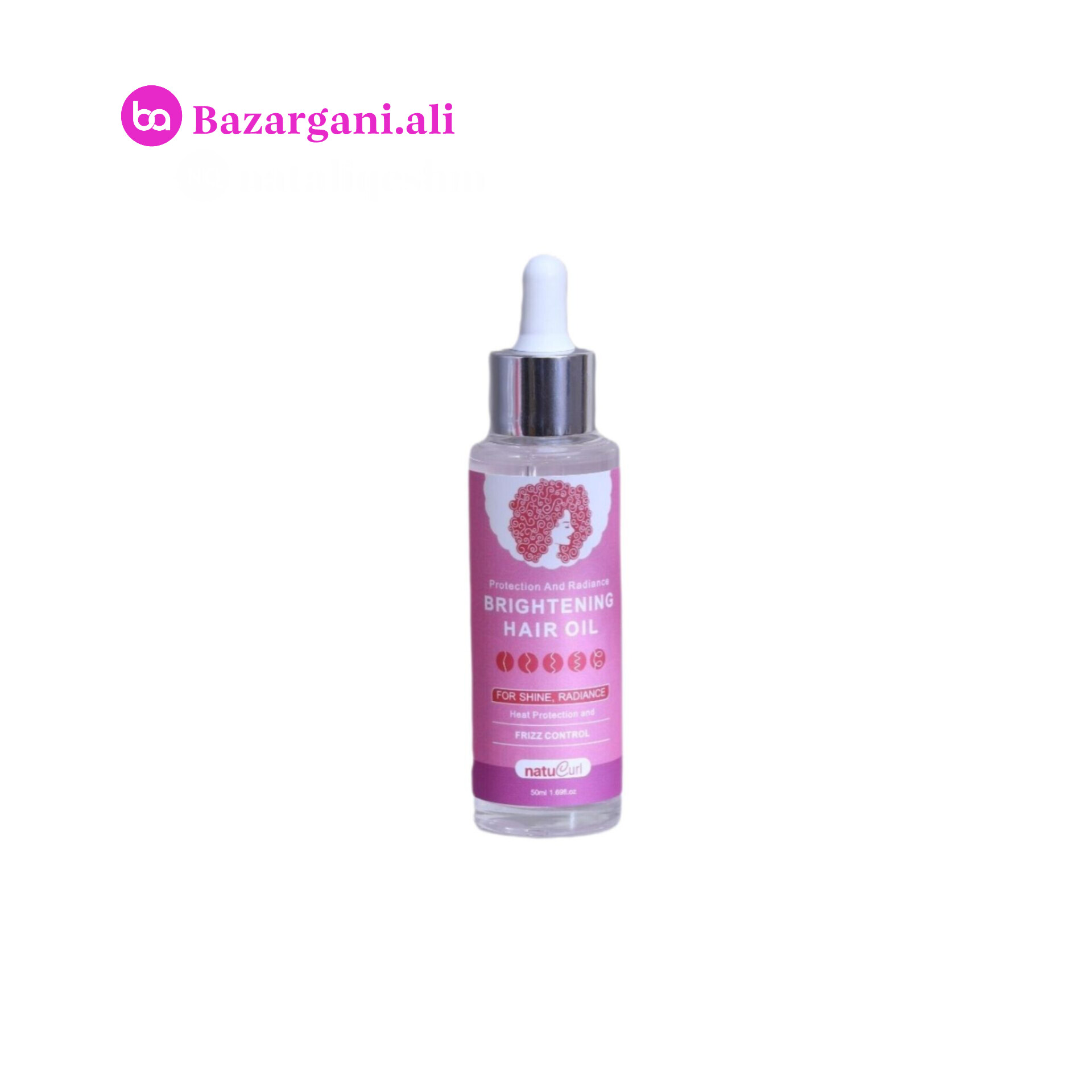 روغن  فر محافط و براق کننده موهای فرnatucrurl(اصل) کانادا