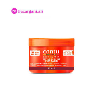 کاسترد حالت دهنده و فیکس کننده کنتو Cantu Define & Shine Custard 354ml کرم مو کنتو(اصل)