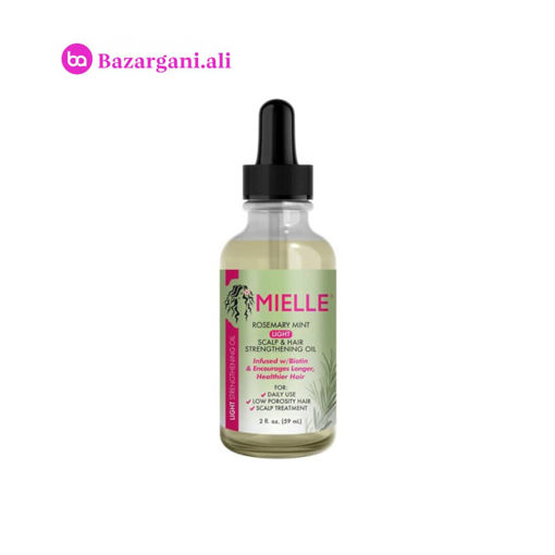 روغن ضد ریزش مو رزماری و نعناع میله Mielle Organics Rosemary Mint Scalp & Hair