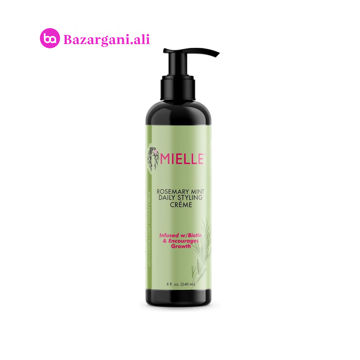 کرم موی فر روزانه ضد ریزش رزماری مایل Mielle Organics Rosemary Mint Daily Styling Crem