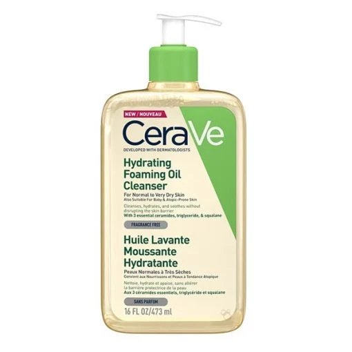 فوم شستشوی روغنی سراوی 473میلCerave Hydrating Foaming Oil