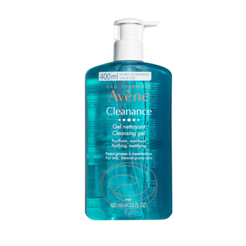 ژل شستشوی اون Avene مدل کلینانس Cleanance پوست چرب و مختلط۴۰۰میل